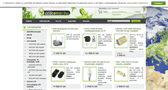 Desktop Screenshot of ledcenter.hu